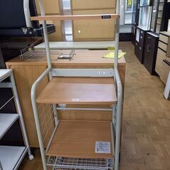 【FU2119】★N▲レンジ台 キッチン家具 収納家具 堺市 深...
