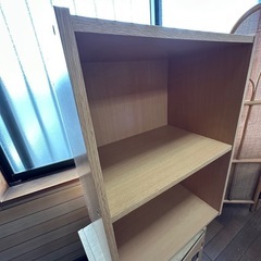 ‼️決定しました‼️無料　2段ボックス　整理棚