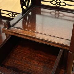 【リサイクル市場エコ伊川谷】茶棚 飾り棚 サイドボード 和家具 座敷 【取りに来られる方限定】【軽トラック貸し出し90分無料】の画像