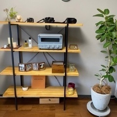 棚 ラック オープンシェルフ チェストの画像