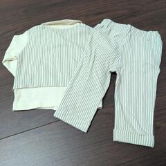 アイボリー フォーマルスーツセット 80サイズの画像