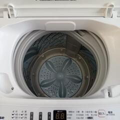 Hisense 洗濯機 4.5kg 中古品の画像