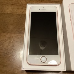 受け渡し者決定 iPhone SE 初代　ローズゴールドの画像