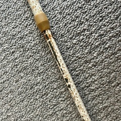 突っ張り棒　つっぱり棒　3本　白　茶　花柄の画像