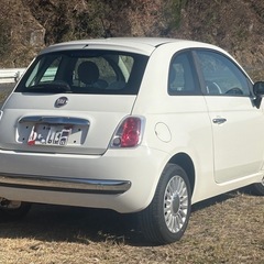 車検2年付！Tベルト交換歴有フィアット500 1.2ポップ AT 平成22年式 修復歴なし 予備検査付の画像