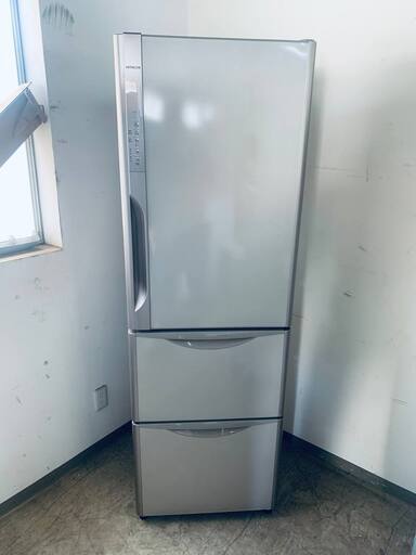 日立 ノンフロン冷凍冷蔵庫 R-K370FV (T)