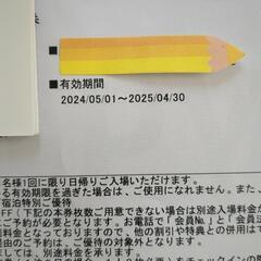 スパリゾートハワイアンズ　入場券　大人1枚の画像