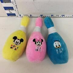 0318-307 ボーリングピンぬいぐるみ　３個セット