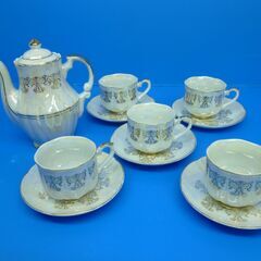 ★美品　コーヒカップ５客セット　グローリー　glory   
