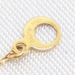 【AHKAH】AU750 D0.05ティア ブレスレット☆Ａ品☆質屋 ユニオン本通店 アーカーの画像