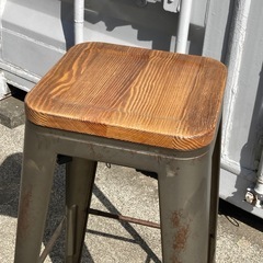 鉄錆び☆カウンターチェア①の画像