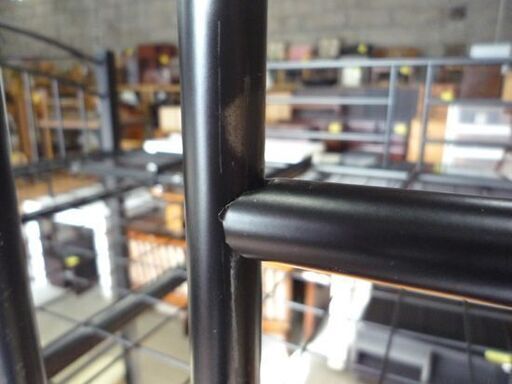NITORI スチール製 ロフトベッド BAHAMA BK 黒 高さ188cm ニトリ シングルサイズ ベッド 子供部屋 札幌市東区 