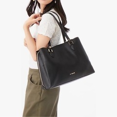 LA BAGAGERIE トートバッグ　定価15000円　新品未使用　A4 黒の画像