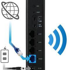 早い者勝ち！　最終値下げ❢　新品未使用　エレコムWi-Fi6対応ルーターの画像