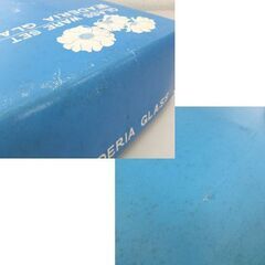 アデリアグラス 酒器セット 角豆鉢5個 盃5個 徳利2個 箱あり 昭和 保管品 ADERIA 札幌市 北区 屯田の画像