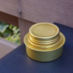 【未使用/長期保管品】真鍮製 アルコールバーナー(アルコールストーブ)