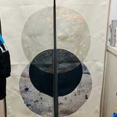 透けない暖簾 和風モダンの画像