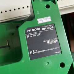 ハイコーキ HIKOKI UF 18DA コードレスファン 本体のみ (D6277atxY)の画像