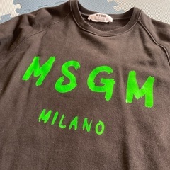 MSGM 黒トレーナーの画像