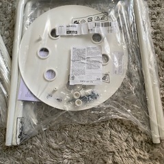 IKEAパイプ椅子×5の画像