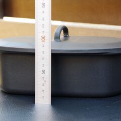 【超美品/使用回数:1度のみ】Rinnai/リンナイ ダッチオーブン RDH-02V(定価￥20,020/税込)の画像
