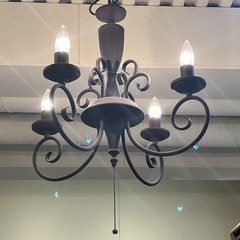 シャンデリア　おしゃれ　茶色　ブラウン　アンティークの画像