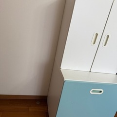 IKEA子供部屋収納の画像