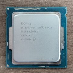 CPU インテル Intel Pentum G3420