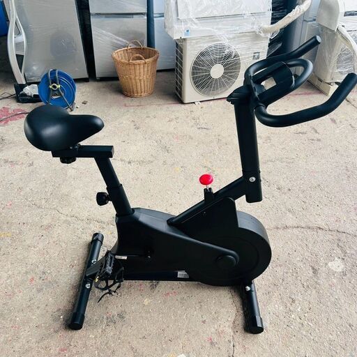 【❗️✨お手軽トレーニング✨❗️】エアロバイク SPIN BIKE 本格トレーニングに最適！静音設計室内フィットネスバイク動作品
