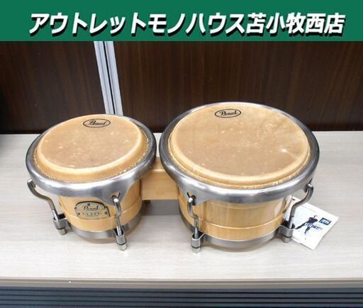 パール ボンゴ 打楽器 ELITE SERIES エントリーウッドボンゴ パーカッション PBW-300DX (7\