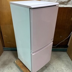 (受け渡し予定者あり)無料　シャープ 2ドア 冷蔵庫 ピンク色 ...