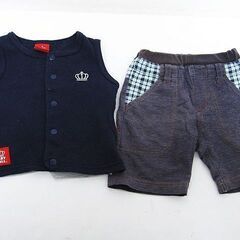 子供服 キッズ 男児 80サイズ まとめ2枚セット ベイビードー...