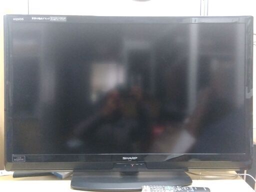 SHARP液晶テレビ40型 リモコン付き