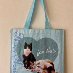 猫　ビニールバッグ