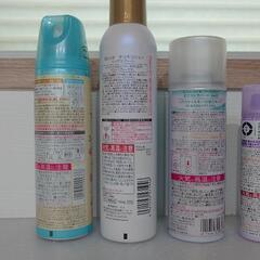 ヘアスプレー、デオドラントスプレーセットの画像