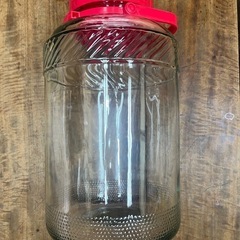 ガラス　梅酒用瓶