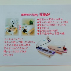 家庭用岩盤浴の画像