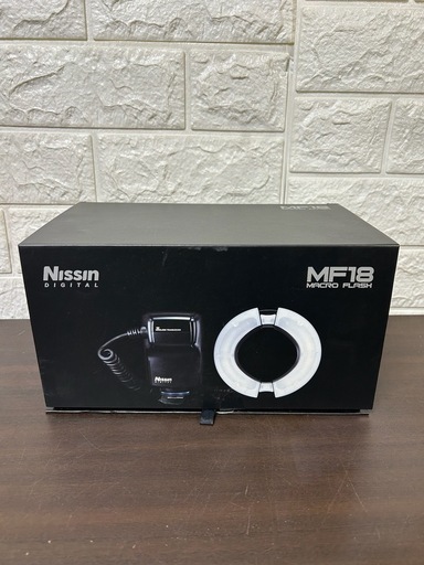 【S】NISSIN デジタル マクロフラッシュ MF18 キヤノン・ニコン・ソニー用 未使用に近い