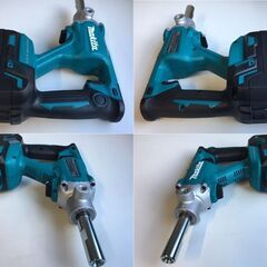 【新品・未使用品】　makita/マキタ　18V 充電式カクハン機 UT130DRG（6.0Ahバッテリ/BL1860B＋充電器/DC18RF）/UT130DZ　かくはん・攪拌機の画像