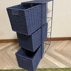 【受け渡し者決まってます】３段収納の画像