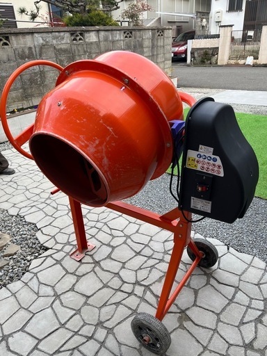電動コンクリートミキサー まぜ太郎 AMZ-70Y