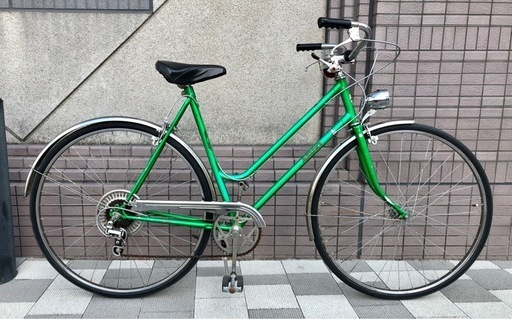 AZUKI 　自転車　ビンテージ　昭和レトロ　5段変速　27インチ　東京　三鷹市　武蔵野市