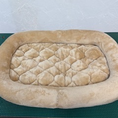 ◆美品◆使用数回のみ◆小型犬用ベッド◆ベージュ◆①の画像