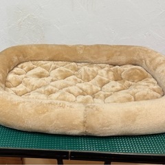 ◆美品◆使用数回のみ◆小型犬用ベッド◆ベージュ◆①の画像
