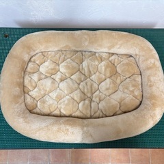 ◆美品◆使用数回のみ◆小型犬用ベッド◆ベージュ◆①の画像