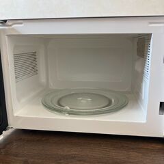 電子レンジ ZEPEAL ゼピール　DR-G1818F　ターンテーブル　500 W　2020年の画像