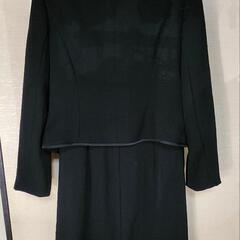 9号　ブラックスーツ・礼服・喪服 2点セットの画像
