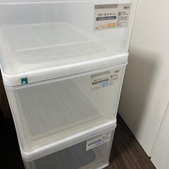 ニトリ衣装ケース・3個セットの画像