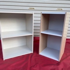二段ラック2個セット中古品