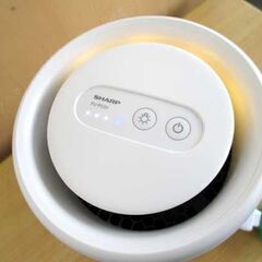 シャープ 空気清浄機 FU-PC01-W ホワイト系 プラズマクラスター7000 コンパクトデザイン ～約6畳 SHARP 札幌 北20条店の画像